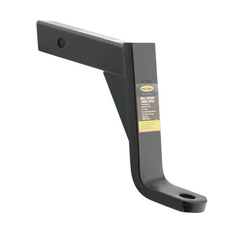 Gancio di traino con attacco a sfera drop acciaio nero Lift 8"