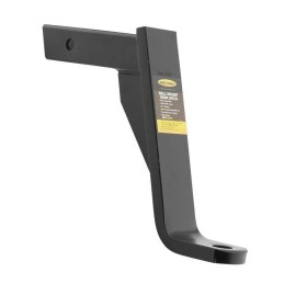 Gancio di traino con attacco a sfera drop acciaio nero Lift 10"