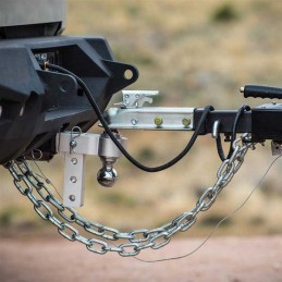 Attacco rimorchio regolabile con sfere 2"-2 5/6"