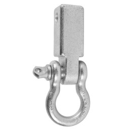 Grillo con anello a D montato sul ricevitore in acciaio