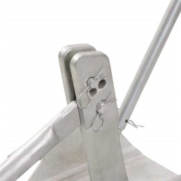 Piattaforma di supporto dell'ancora del verricello