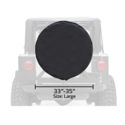 Copriruota di scorta Black Diamond 33-35"