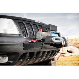 Piastra di montaggio per verricello