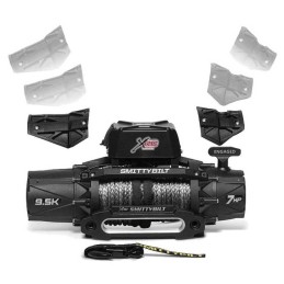 Verricello con fune sintetica e telecomando 9500 lbs XRC GEN3