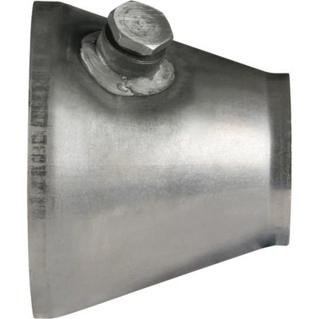 Cono di collegamento con connettore lambda 93 mm interno a 63.5 mm interno